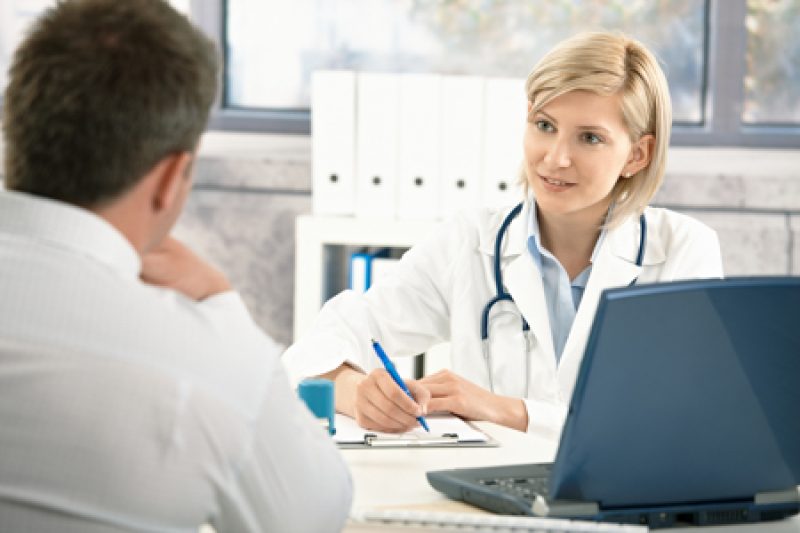 Complete patient forms