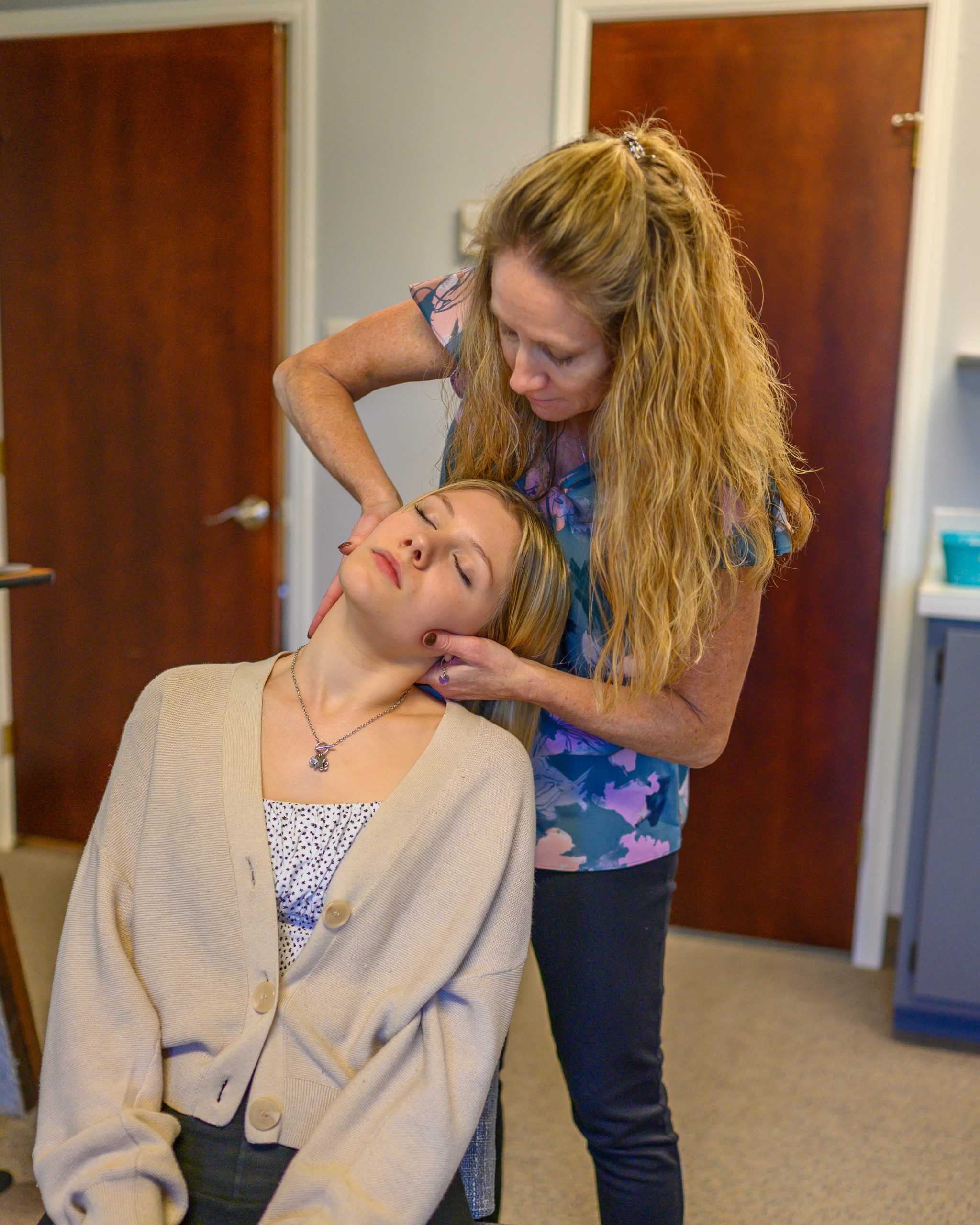 Gonstead chiropractic analysis technique